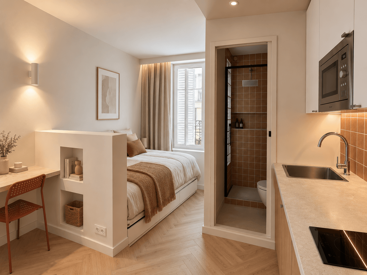 Projet Danton, architecture intérieure à Levallois-Perret